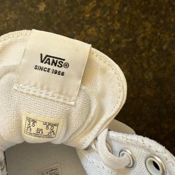 Vans Sk8-Hi Pride Rainbow Platform Sneakers White Women’s 5 - Picture 8 of 11